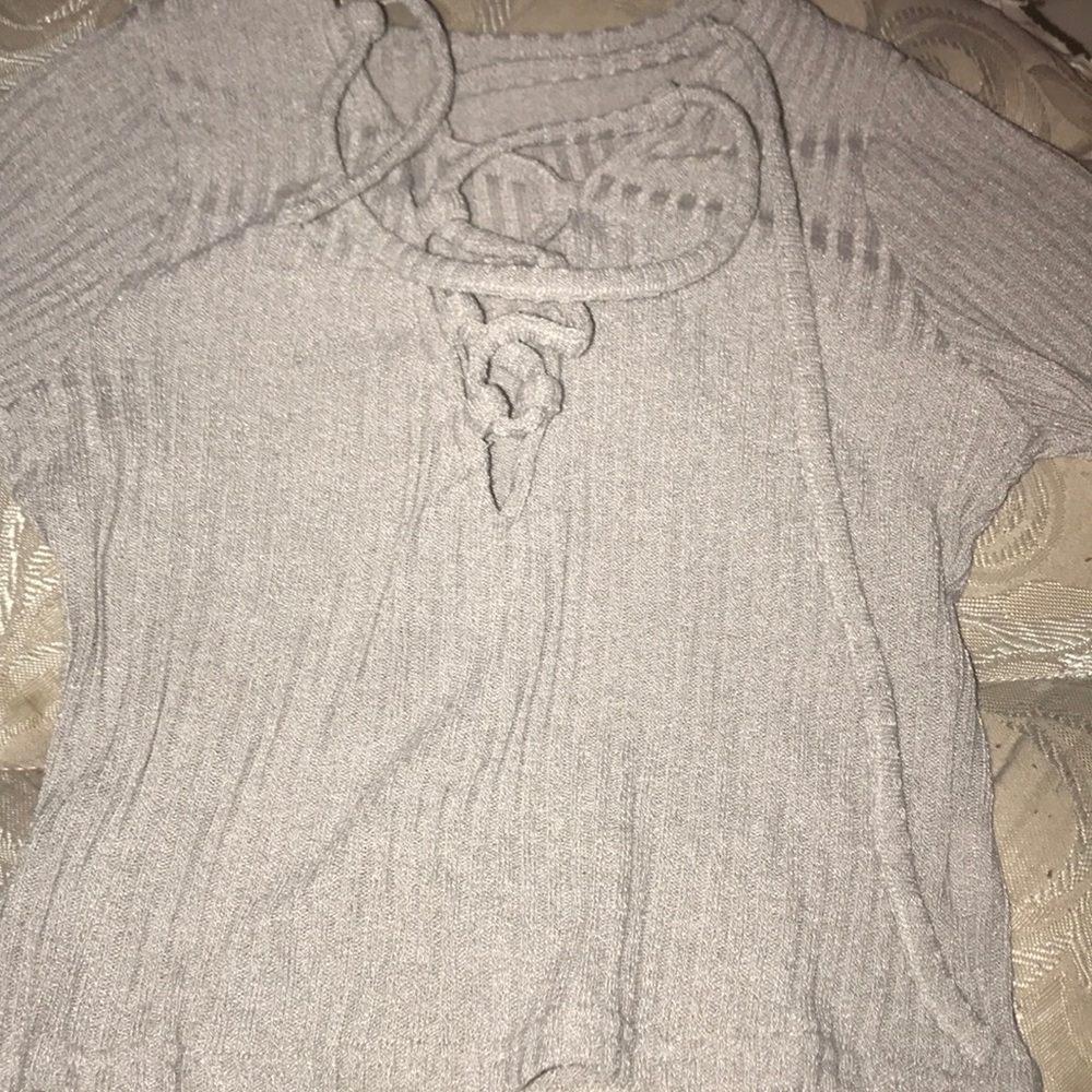 crop top ribbed